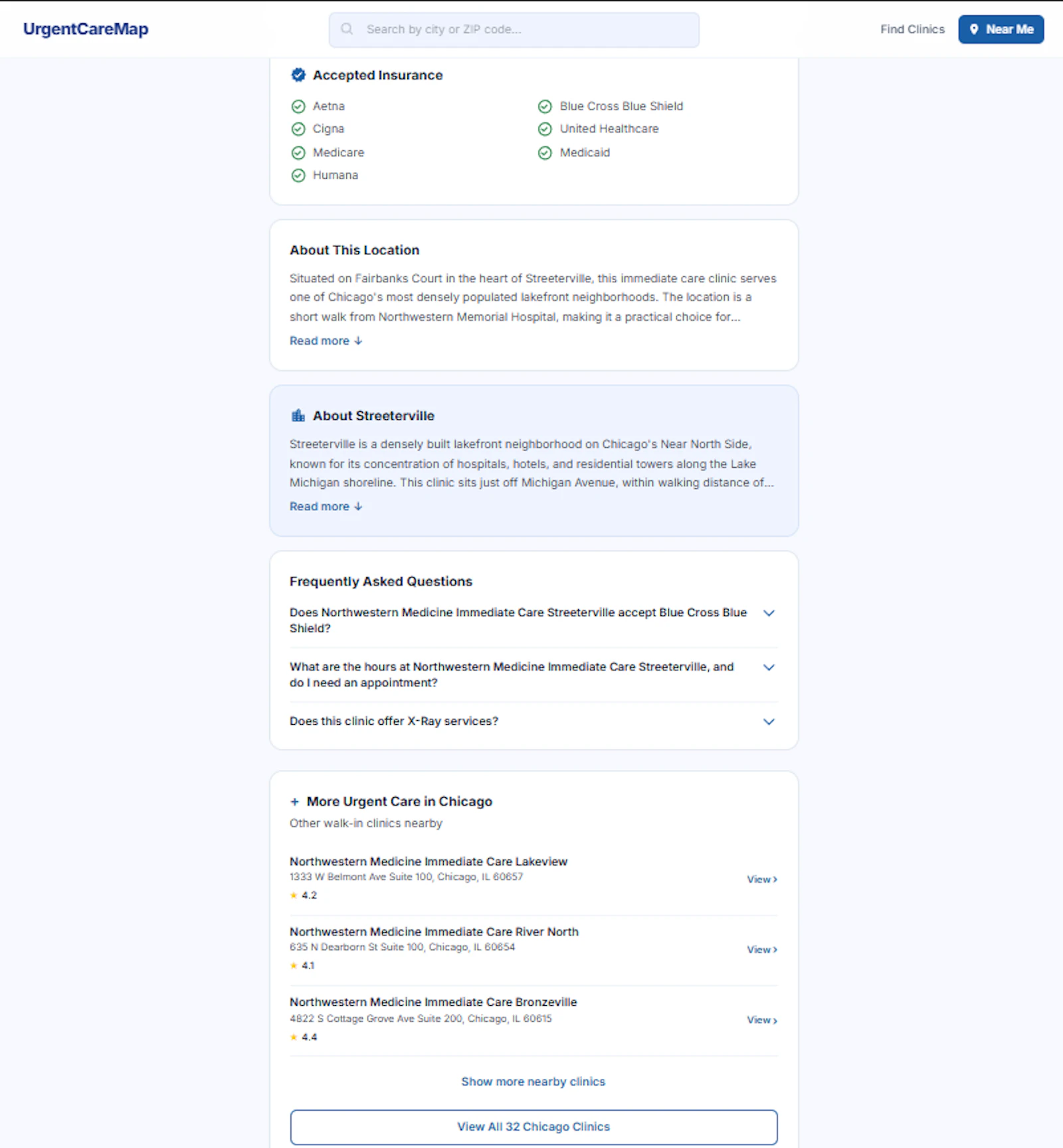 UrgentCareMap screenshot 5