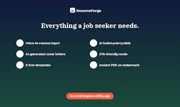 Resume Forge gallery image