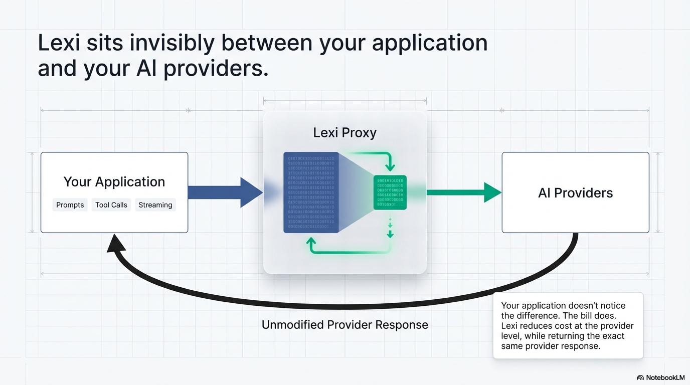 Lexi - Your AI API bill, but smaller media 6