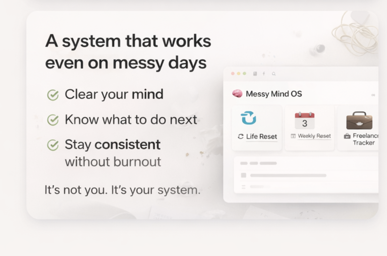 Messy Mind OS gallery image