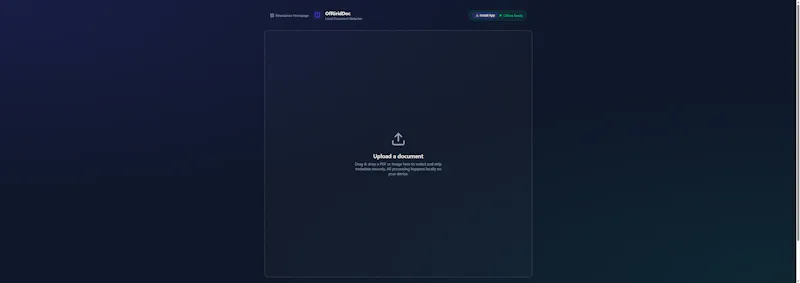 OffGridDoc screenshot 1