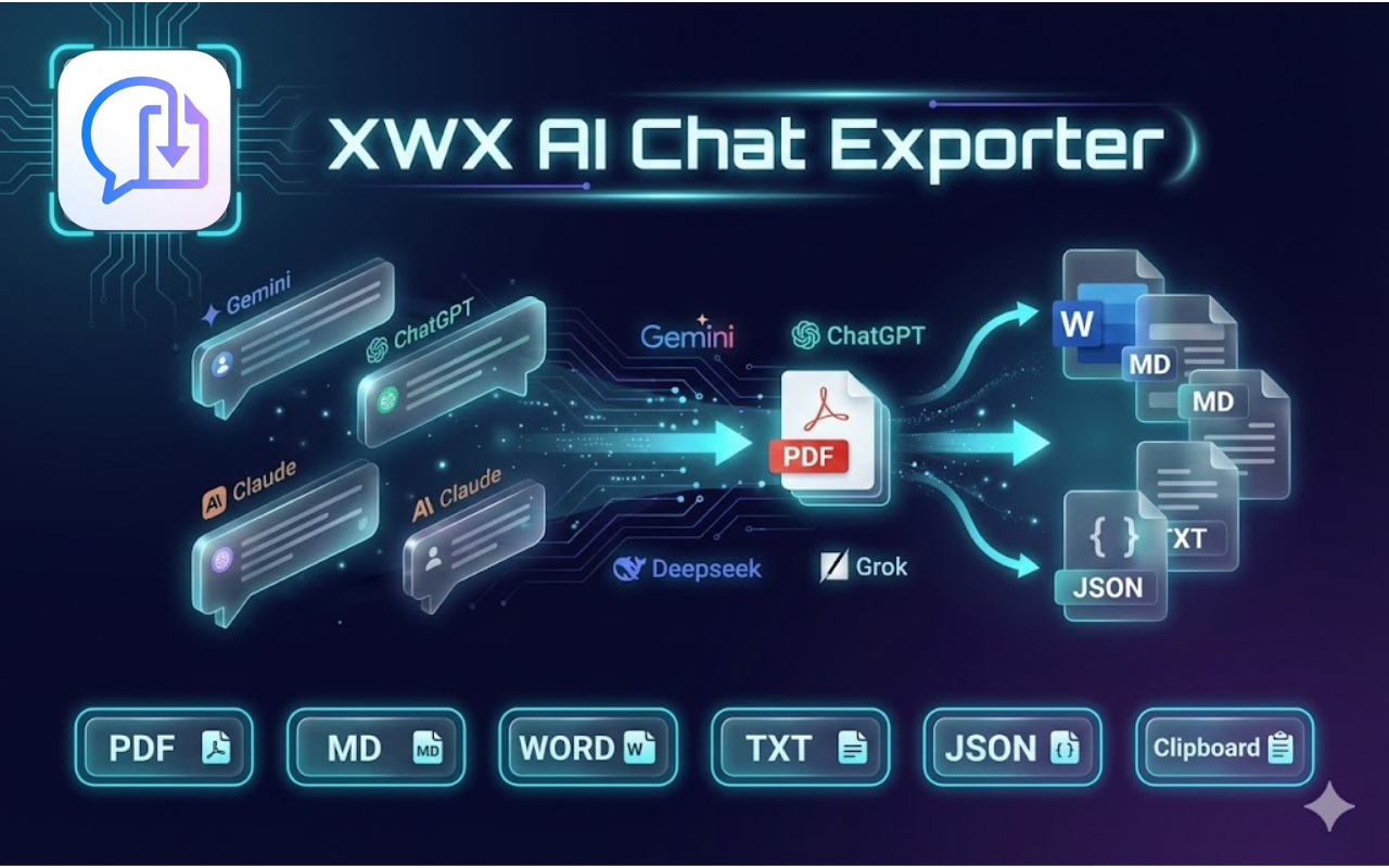 XWX AI Chat Exporter gallery image