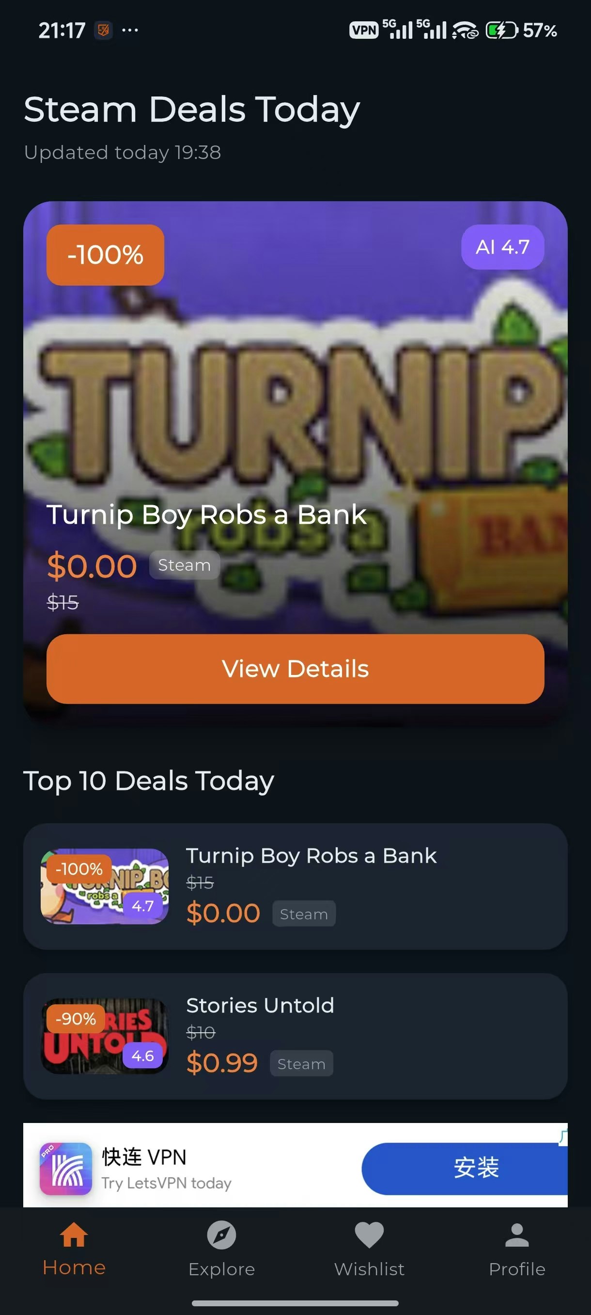 Steam Deal Alert gallery image
