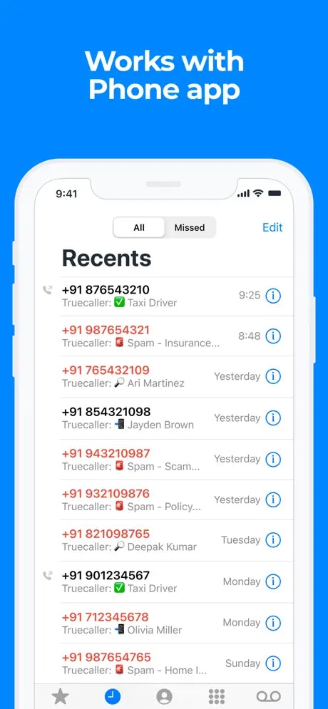 TrueCaller 12.0 สำหรับ iPhone media 4