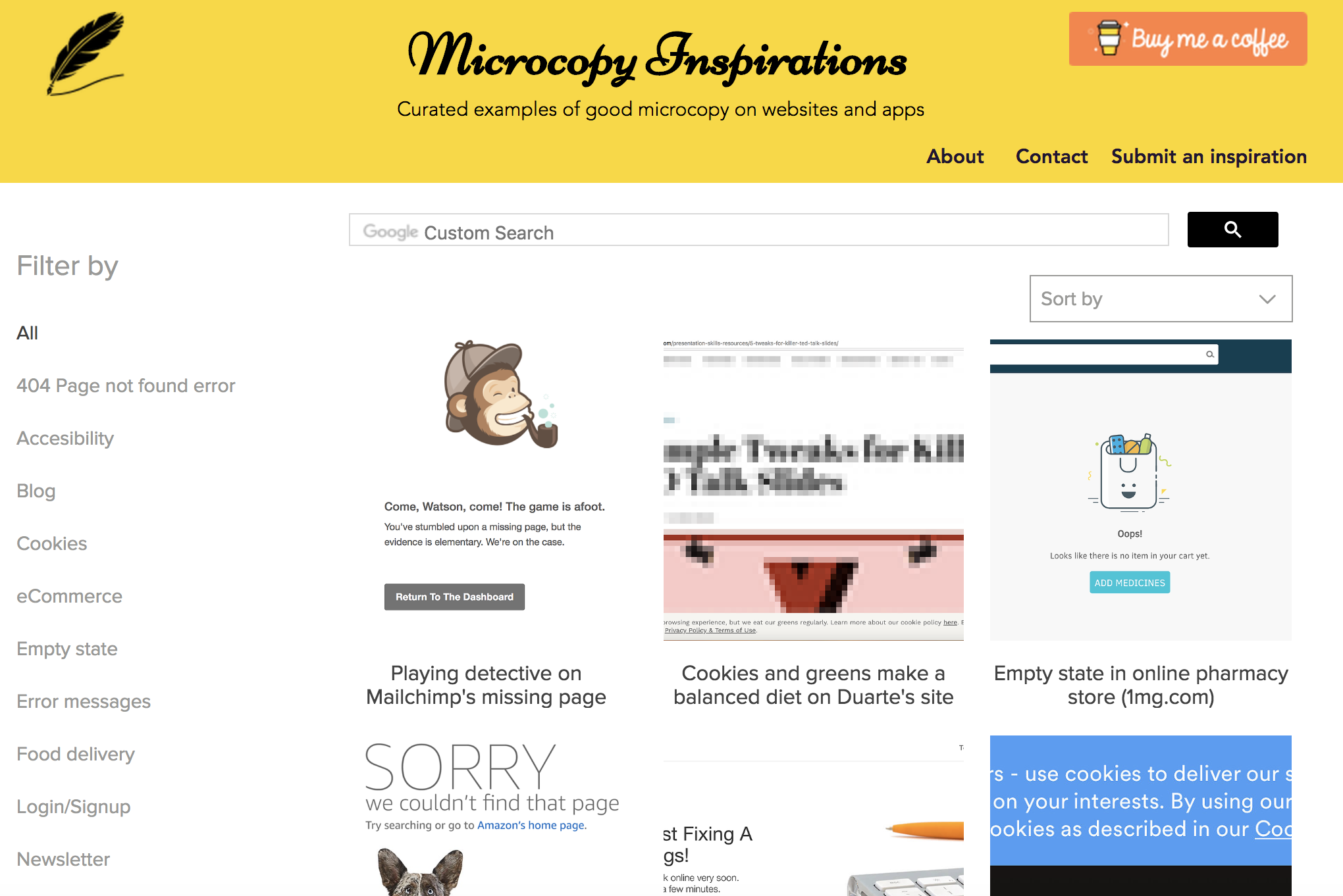 Microcopy Inspirations gallery image