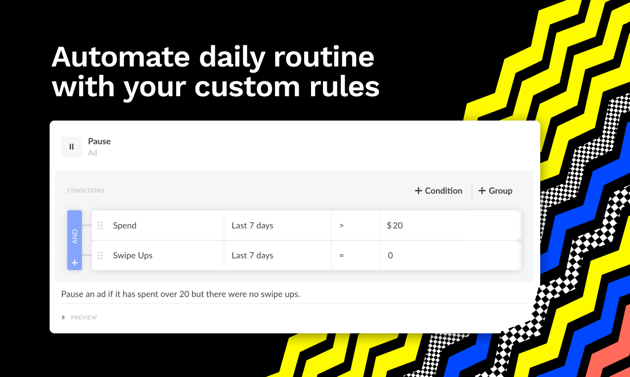 Snapchat Ads Automation by Revealbot gallery image