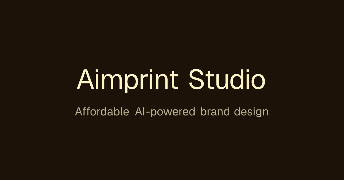 Aimprint Studio 截图