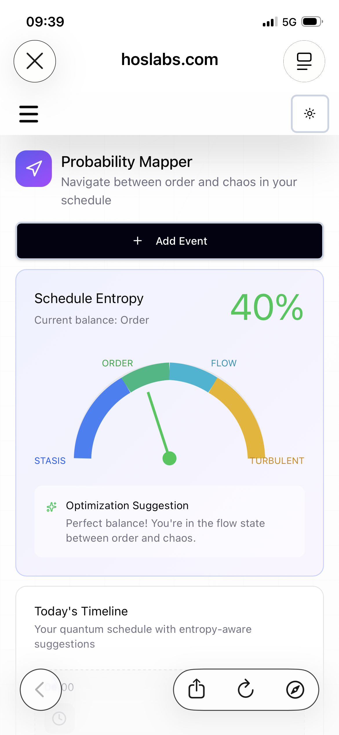 Human Operating System - Screenshot 3 showing product features and functionality