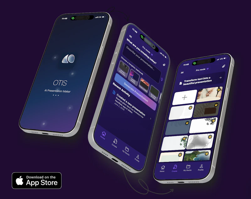 OTIS PRESENTATION MAKER screenshot 1