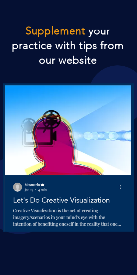 Mesmerio Self-Hypnosis and Affirmations gallery image