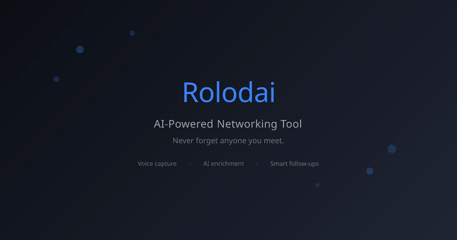 Rolodai screenshot 2
