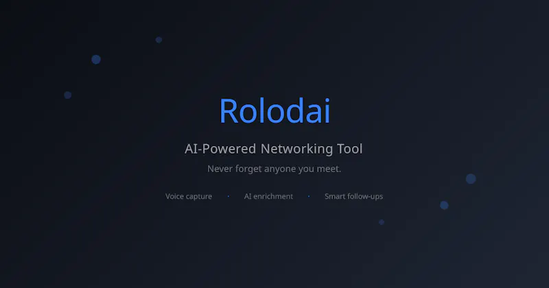 Rolodai screenshot 2