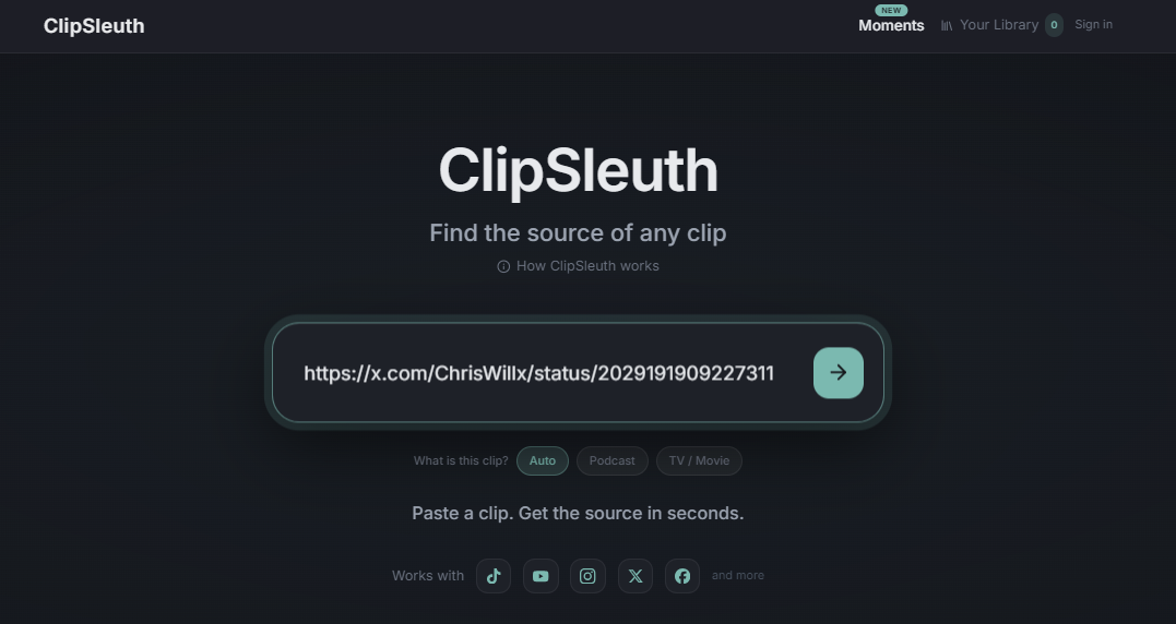 ClipSleuth - Screenshot 2 showing product features and functionality