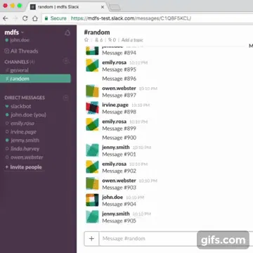 Message deleter for Slack - admin edition