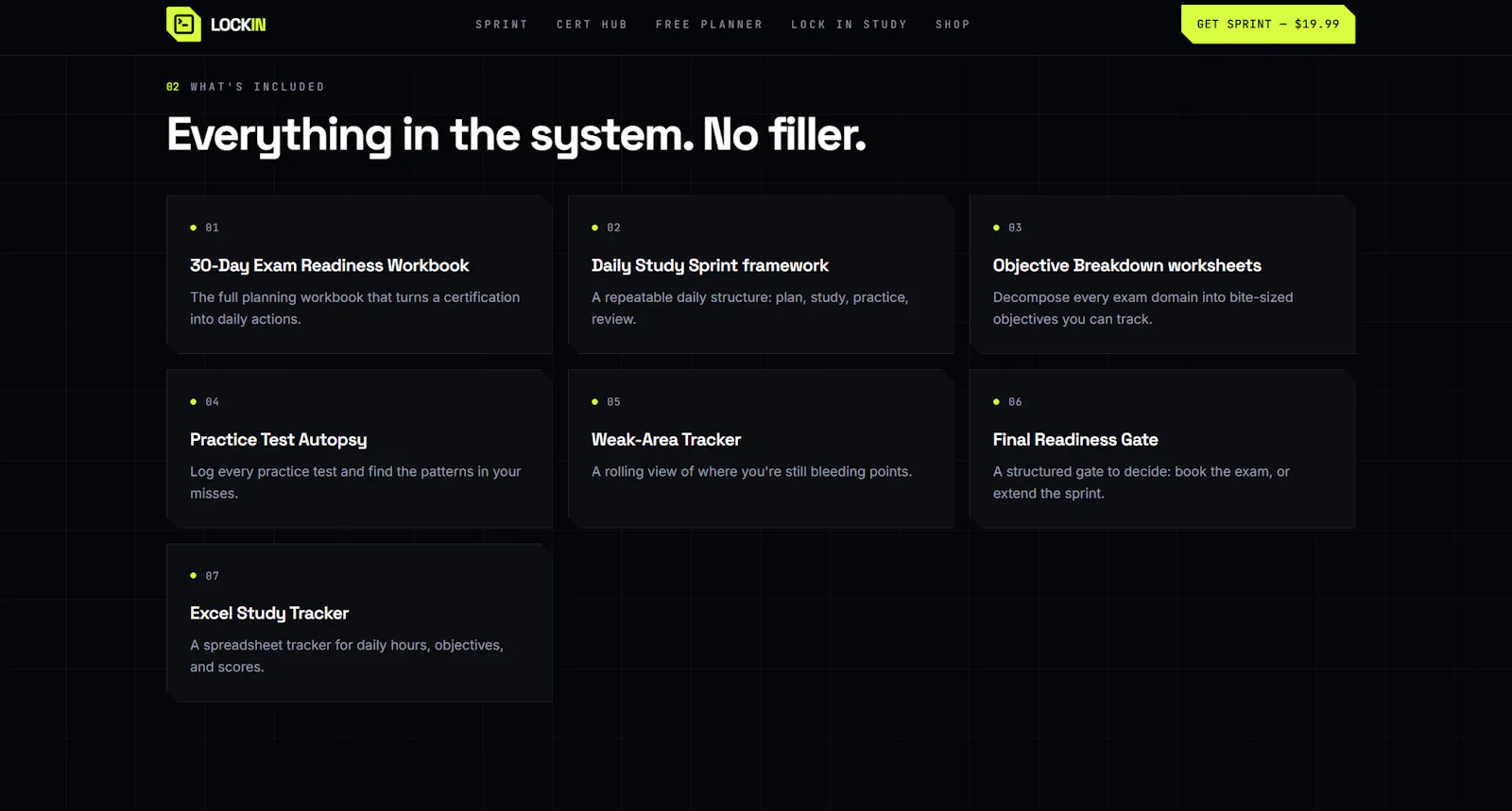 Lock In Cert screenshot 2