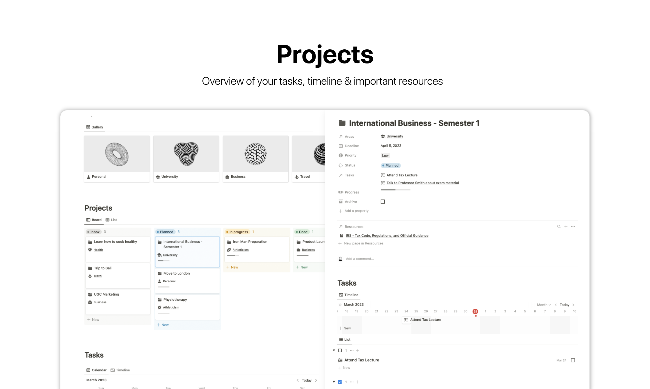 Digital Brain | Notion gallery image