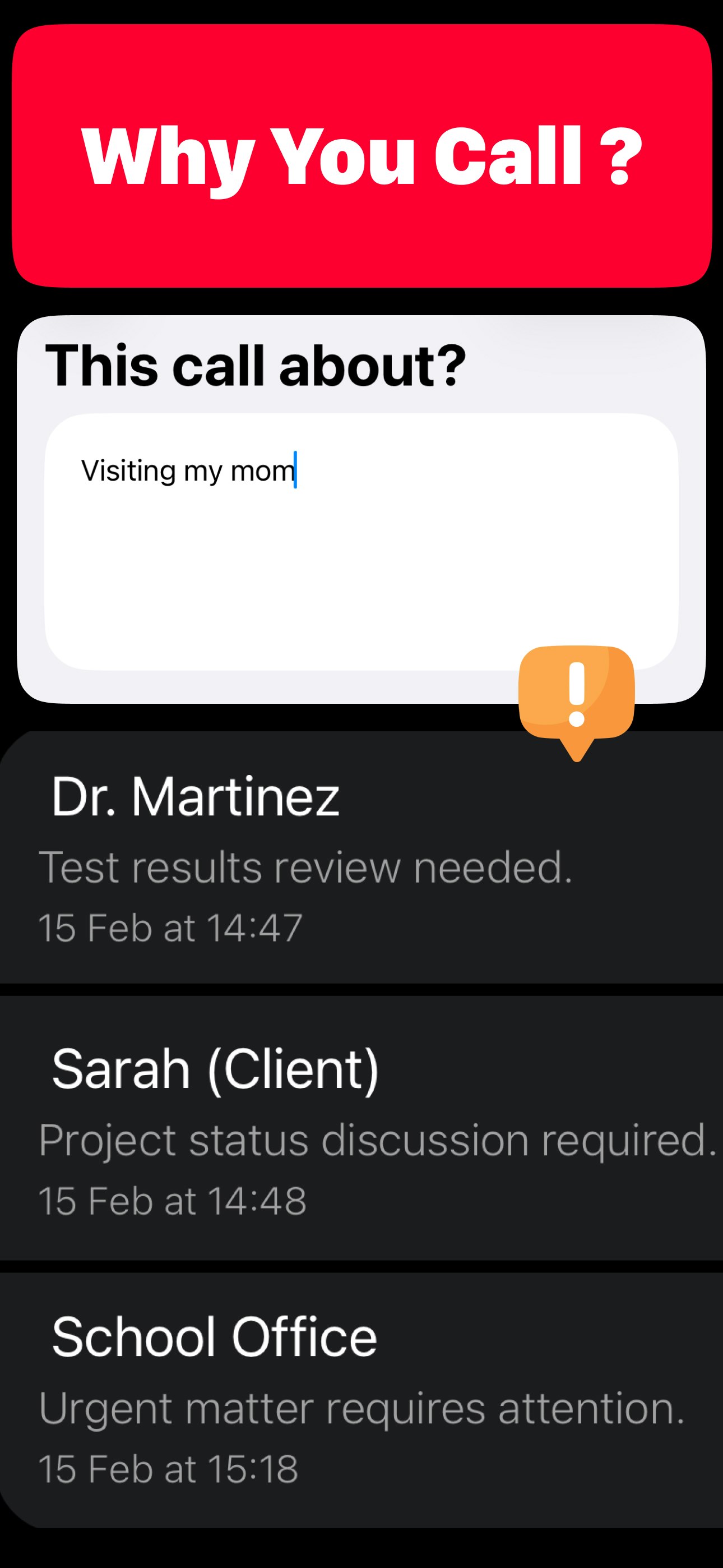 CallBack gallery image