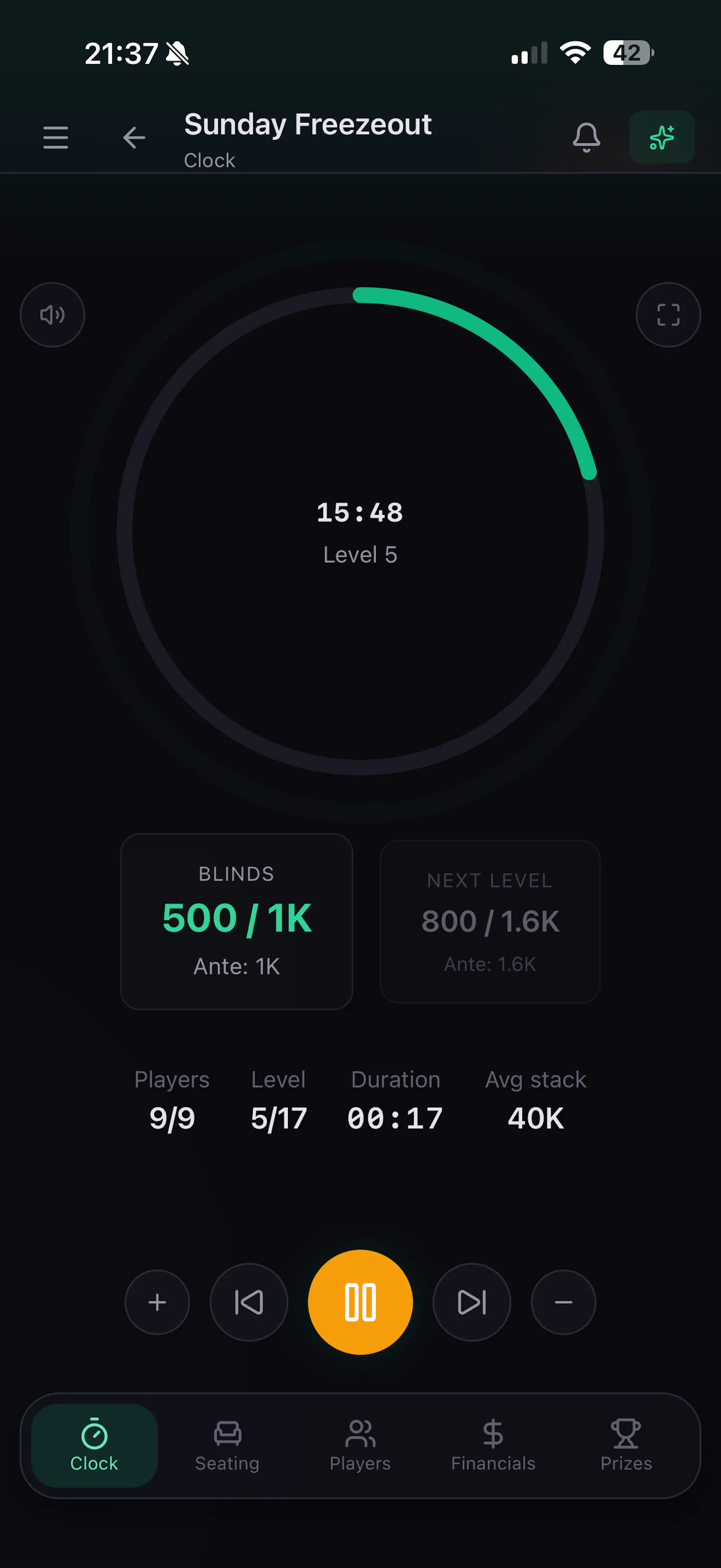 PokerAdmin screenshot 1