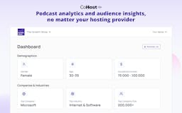 CoHost: Podcast Analytics Prefix media 1
