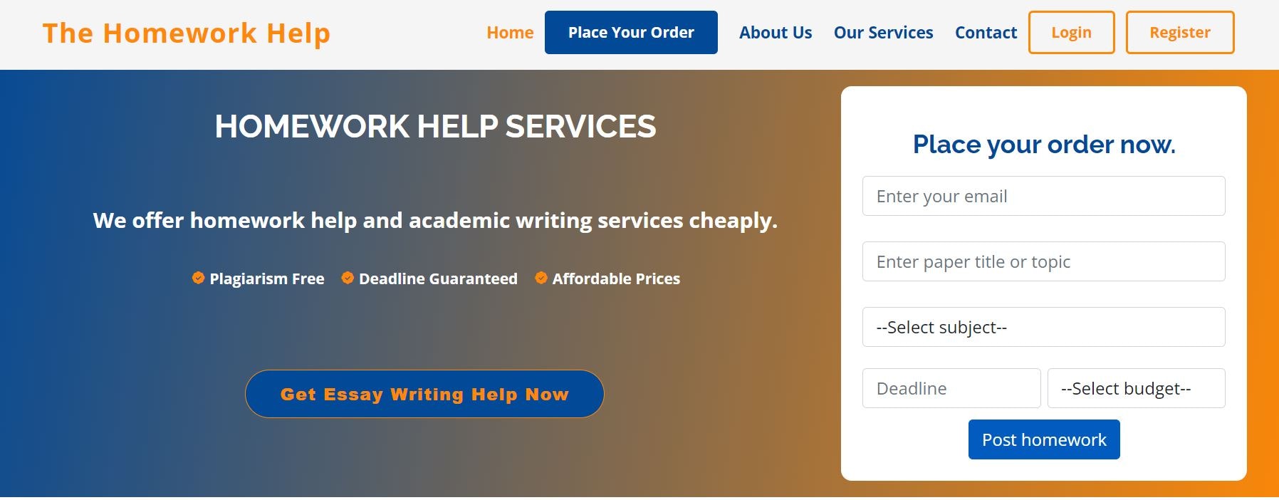 The Homework Help gallery image