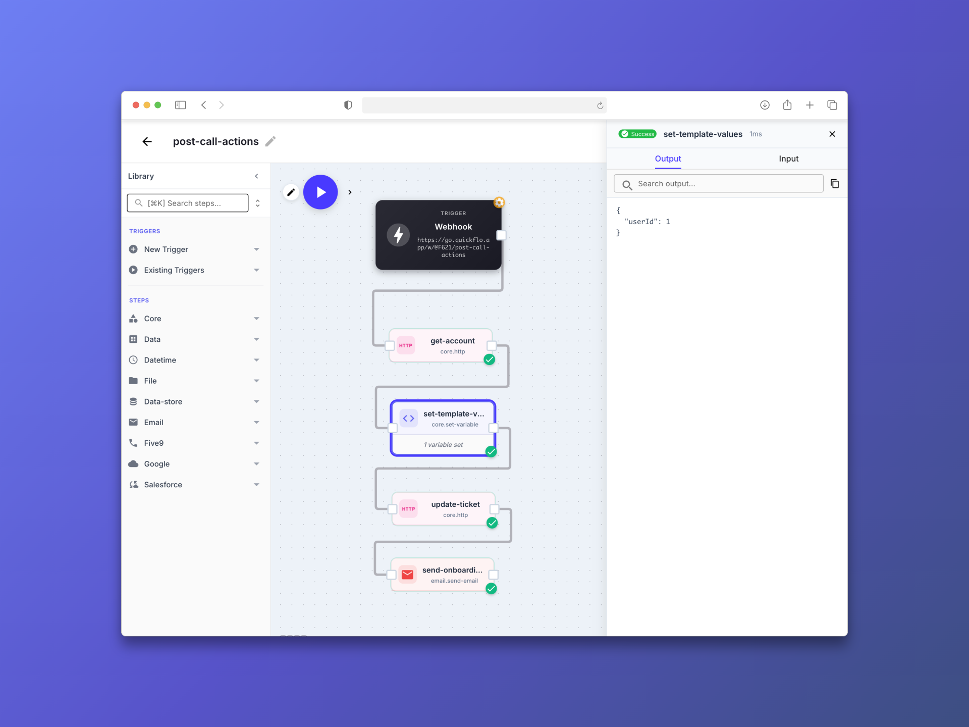 QuickFlo gallery image