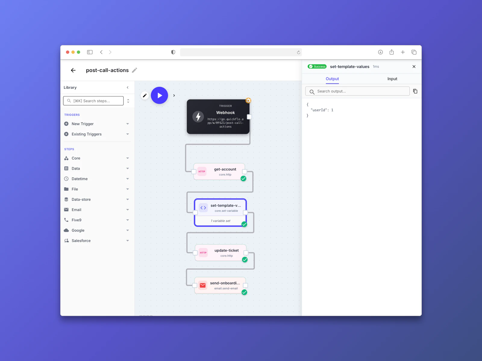 QuickFlo screenshot 3