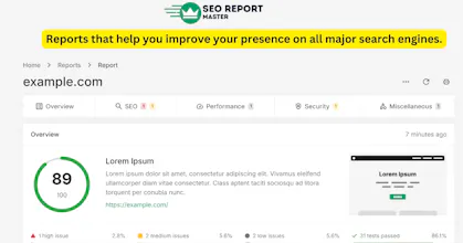 SEO Report Master gallery image