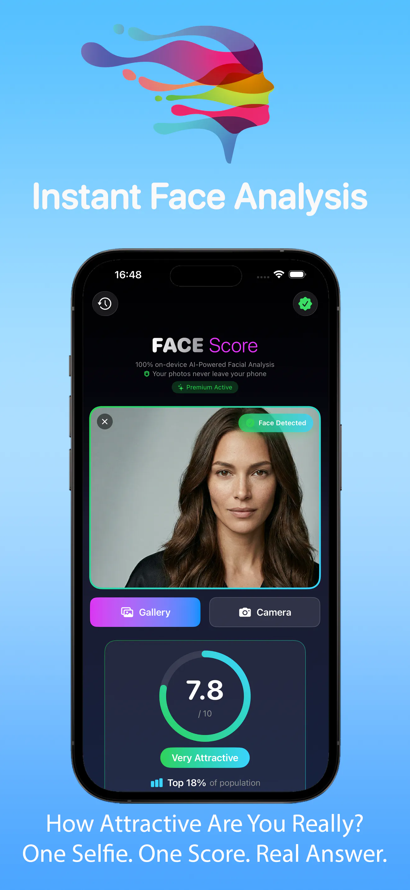 AI Face Score - Honest Beauty Check product banner