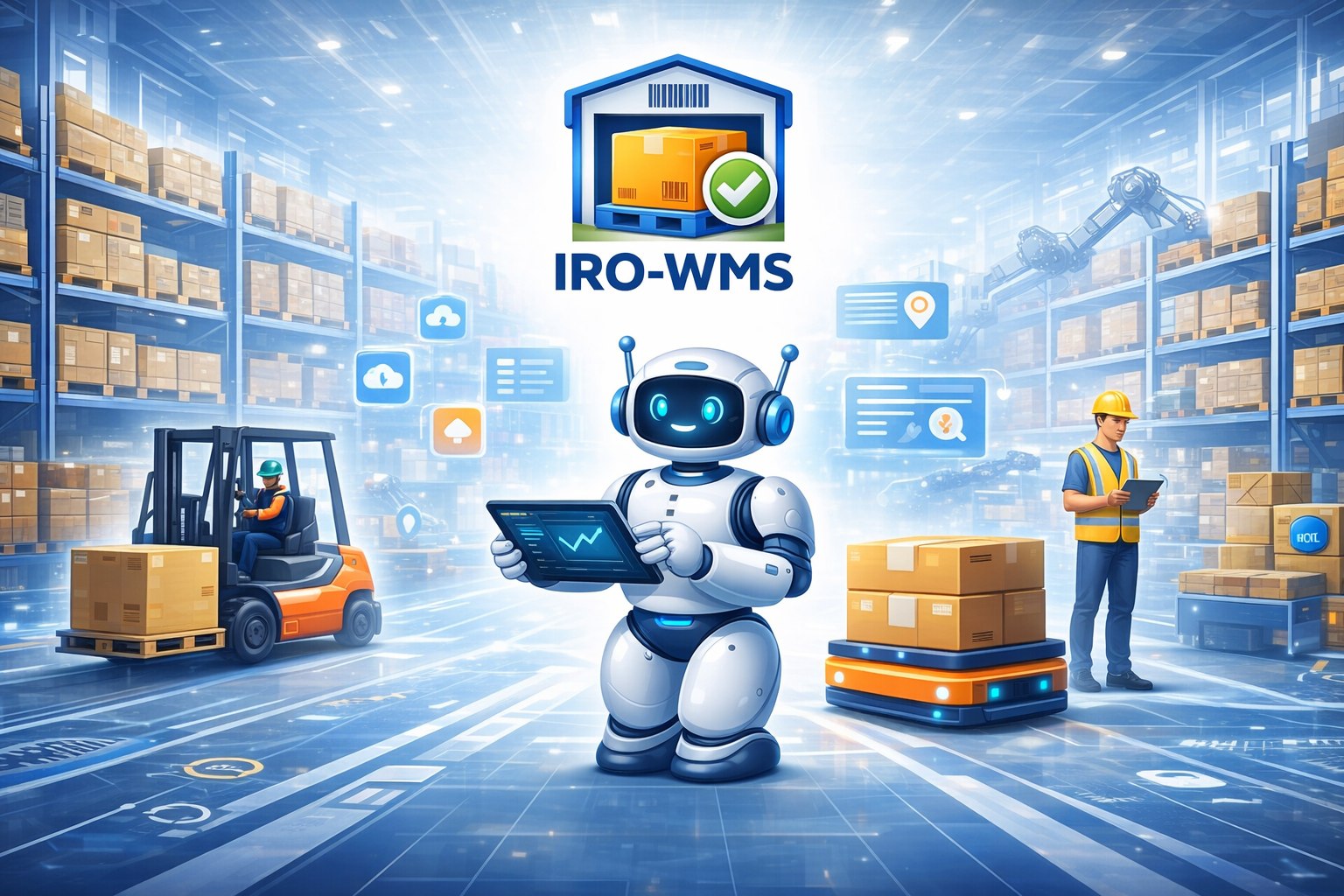 IRO-WMS - Main product screenshot demonstrating key features and user interface