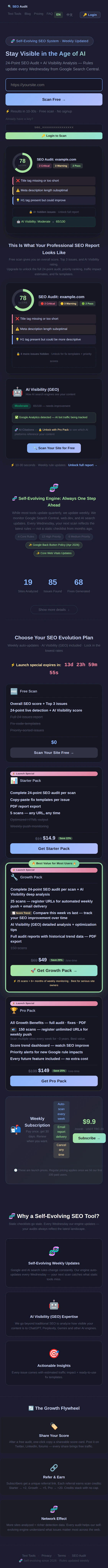  textools SEO Audit screenshot 6