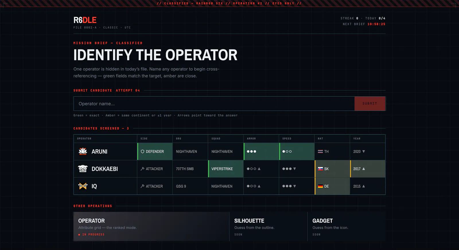 R6Dle screenshot 2