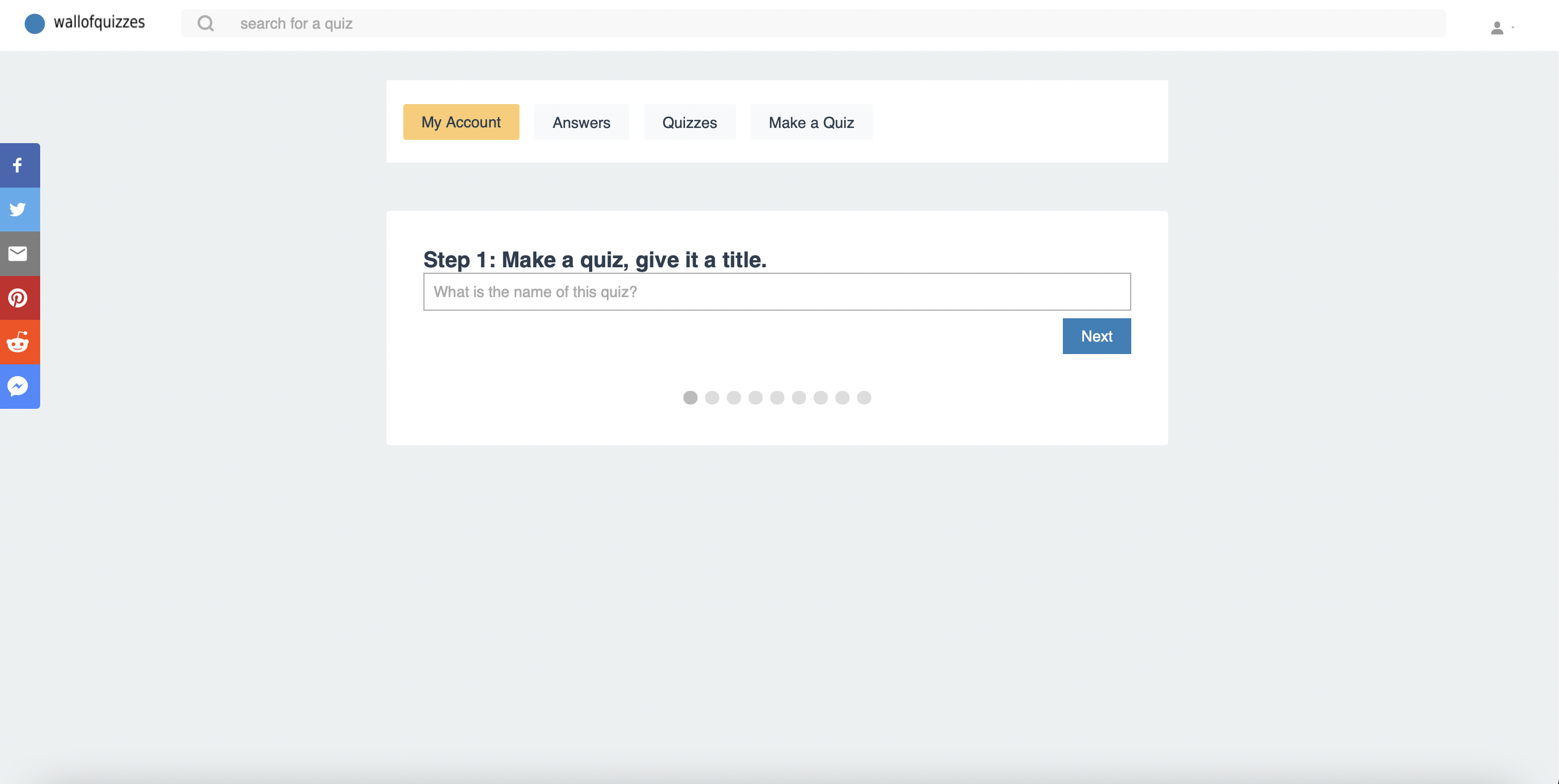 wallofquizzes gallery image
