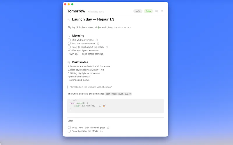 Hejour screenshot 4