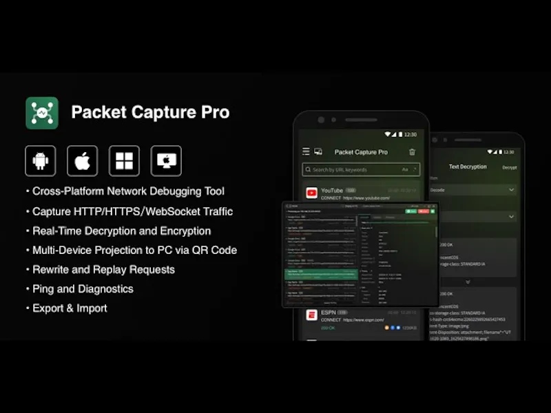 Packet Capture Pro screenshot 1 (video preview)