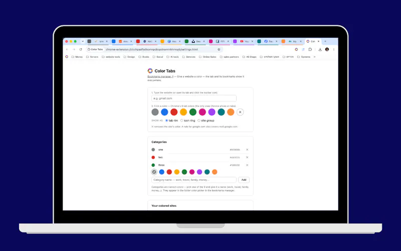 Color Tabs screenshot 4