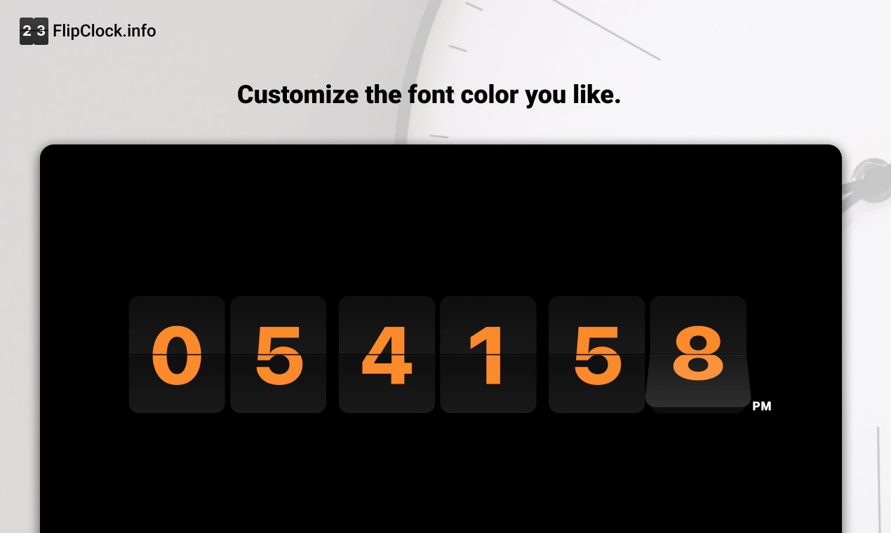FlipClock gallery image