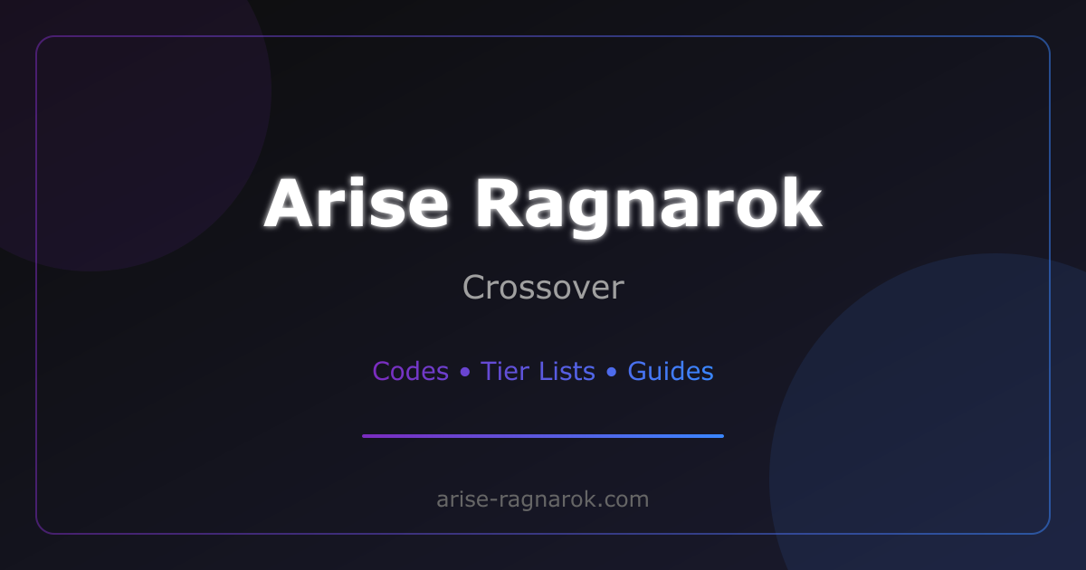Arise Ragnarok Codes gallery image
