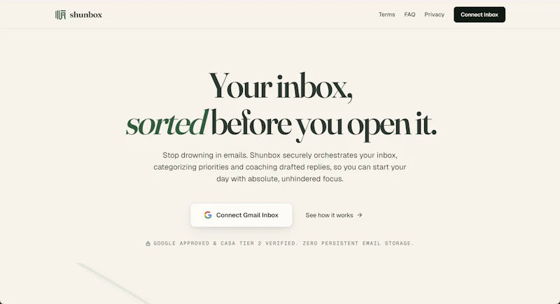 Shunbox screenshot 1