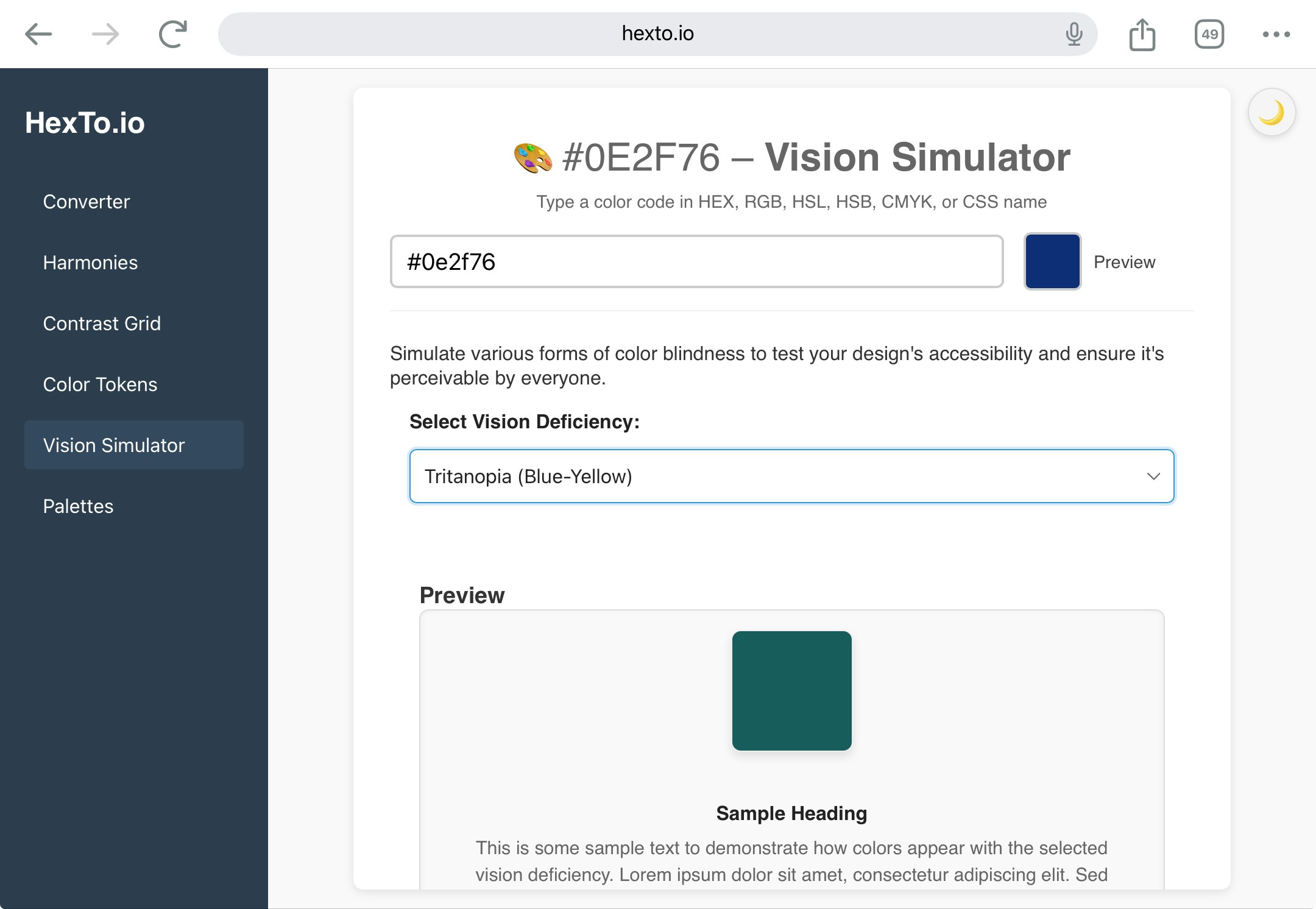 HexTo.io gallery image