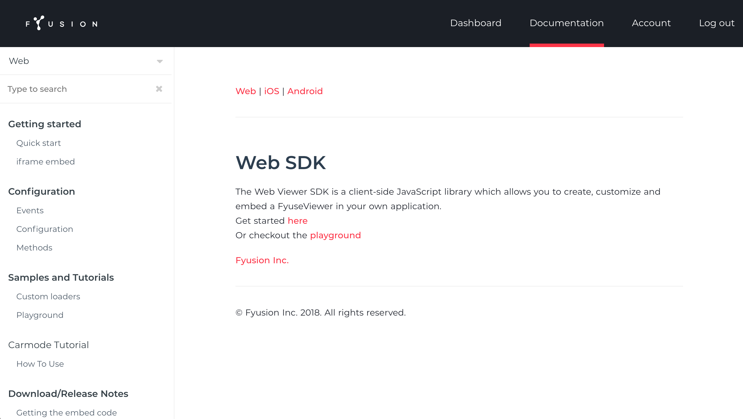 Fyusion SDK gallery image