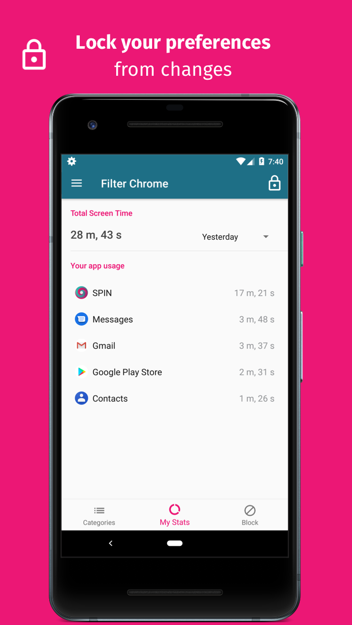 Filter Chrome + App Blocker gallery image