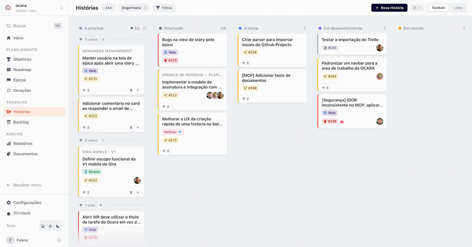 Ocara screenshot 2