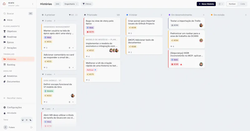 Ocara screenshot 2