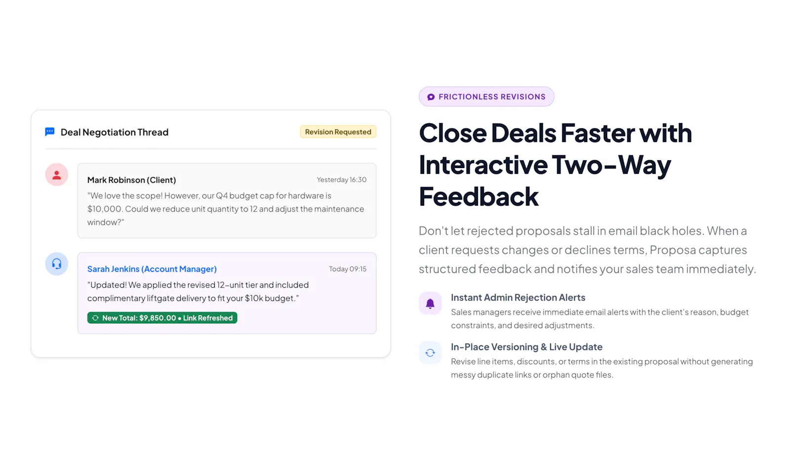 Proposa - B2B WooCommerce Extention screenshot 5
