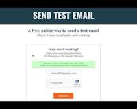 Send Test Email media 1