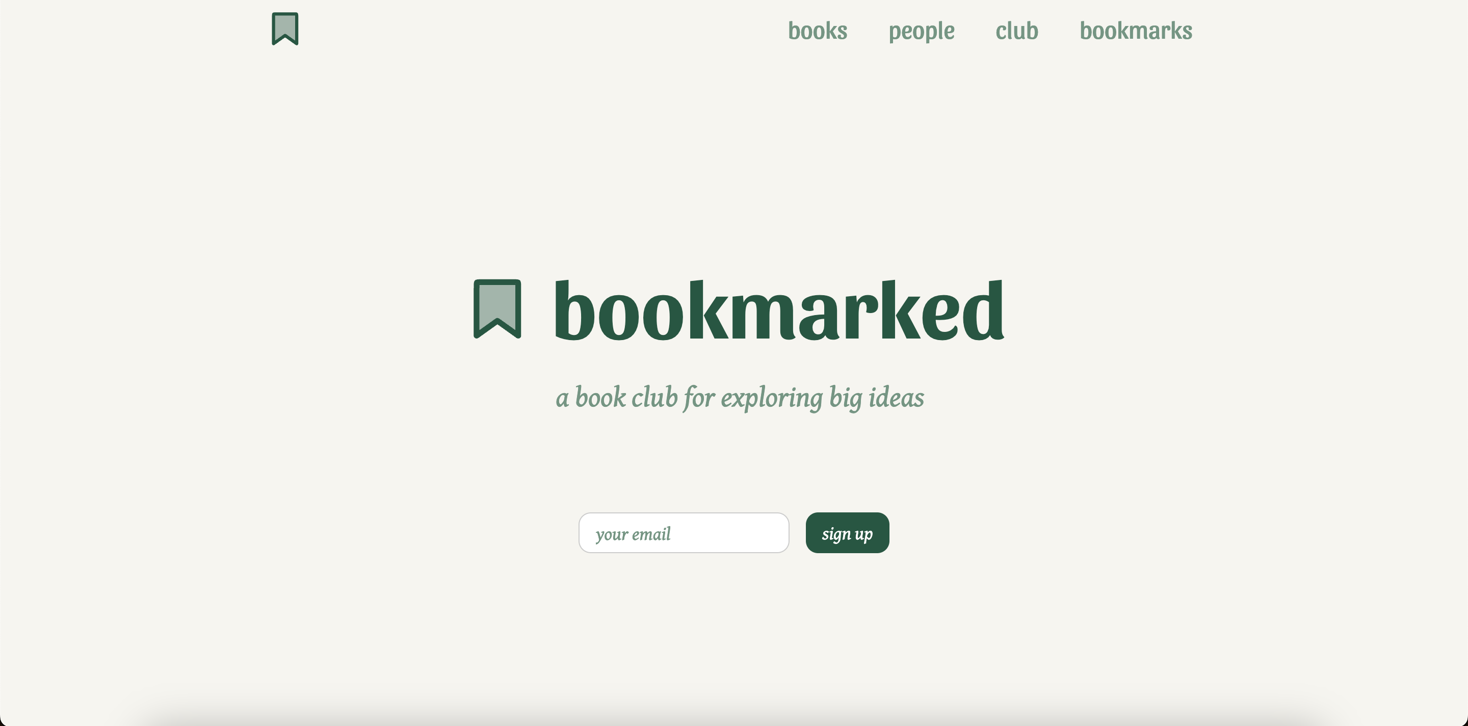 startuptile Bookmarked-A book club for exploring big ideas