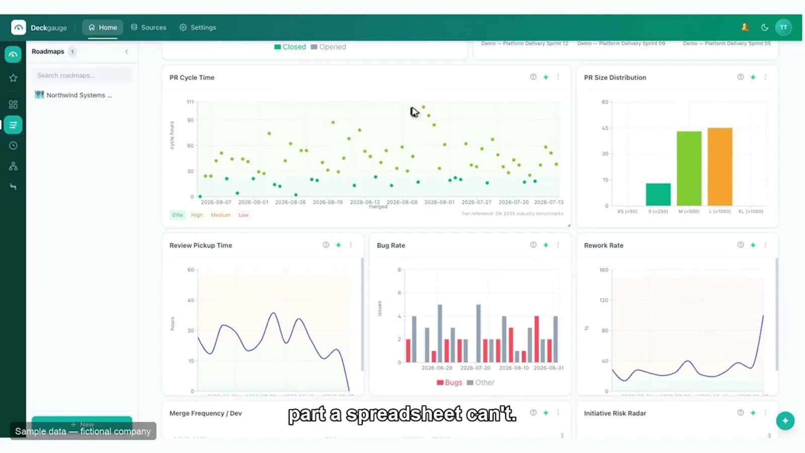 Deckgauge screenshot 1 (video preview)