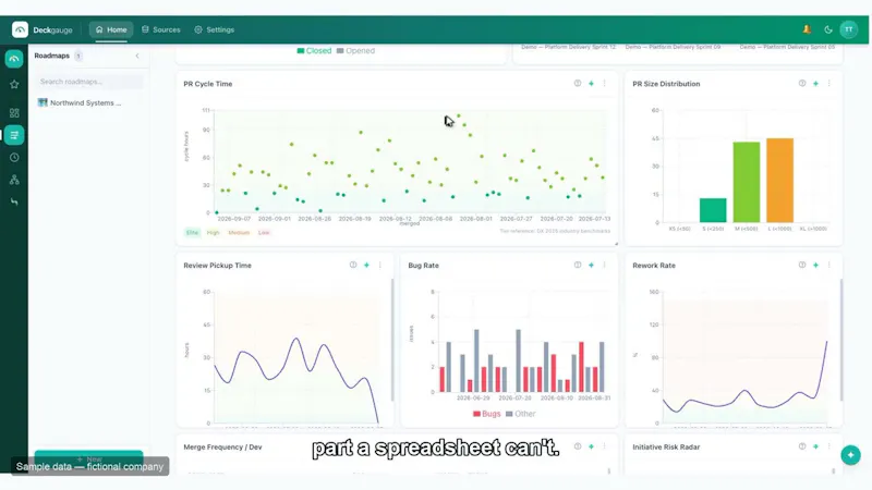 Deckgauge screenshot 1 (video preview)