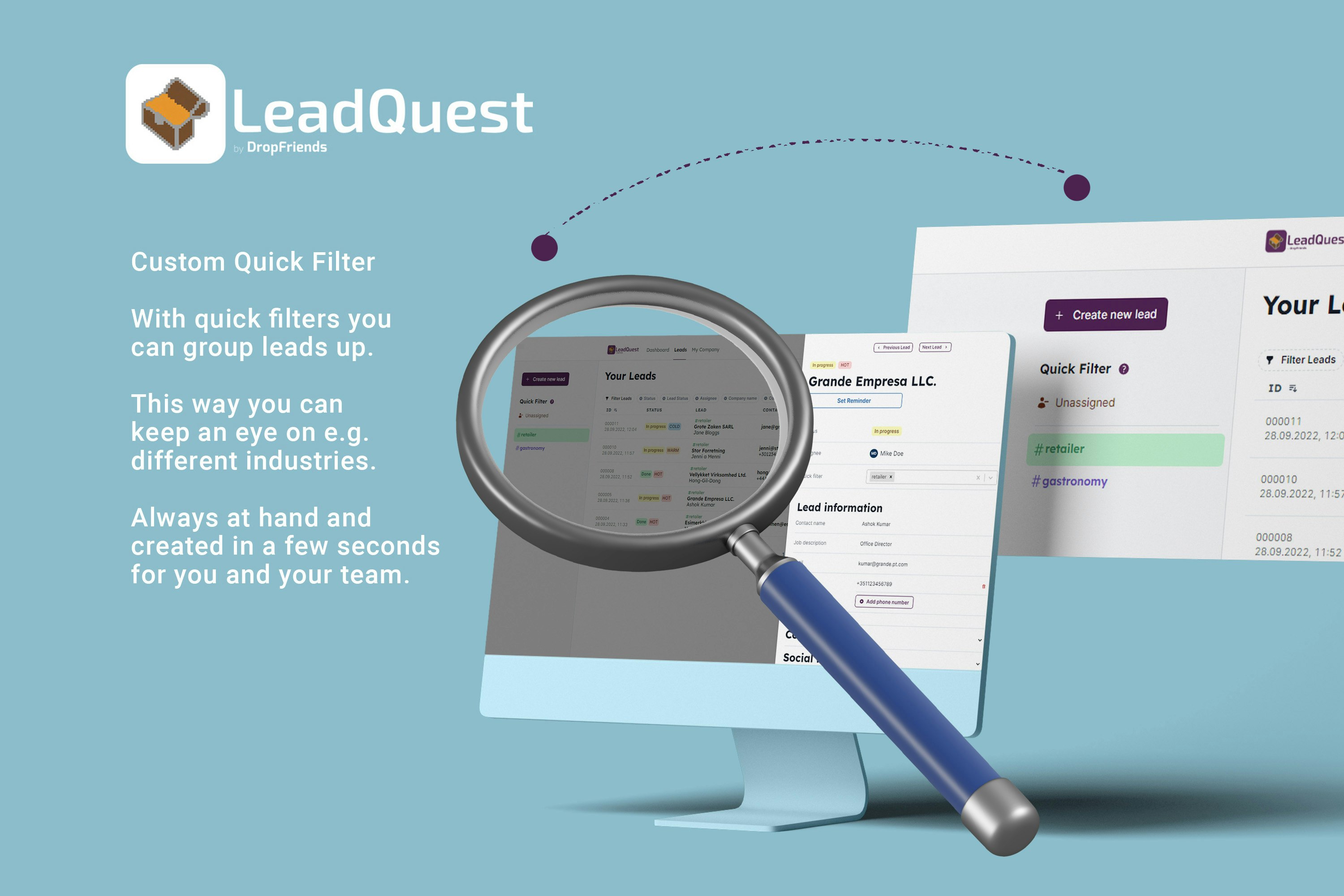 Leadquest от Drop Friends - Нет чушь, просто ведет медиа 4