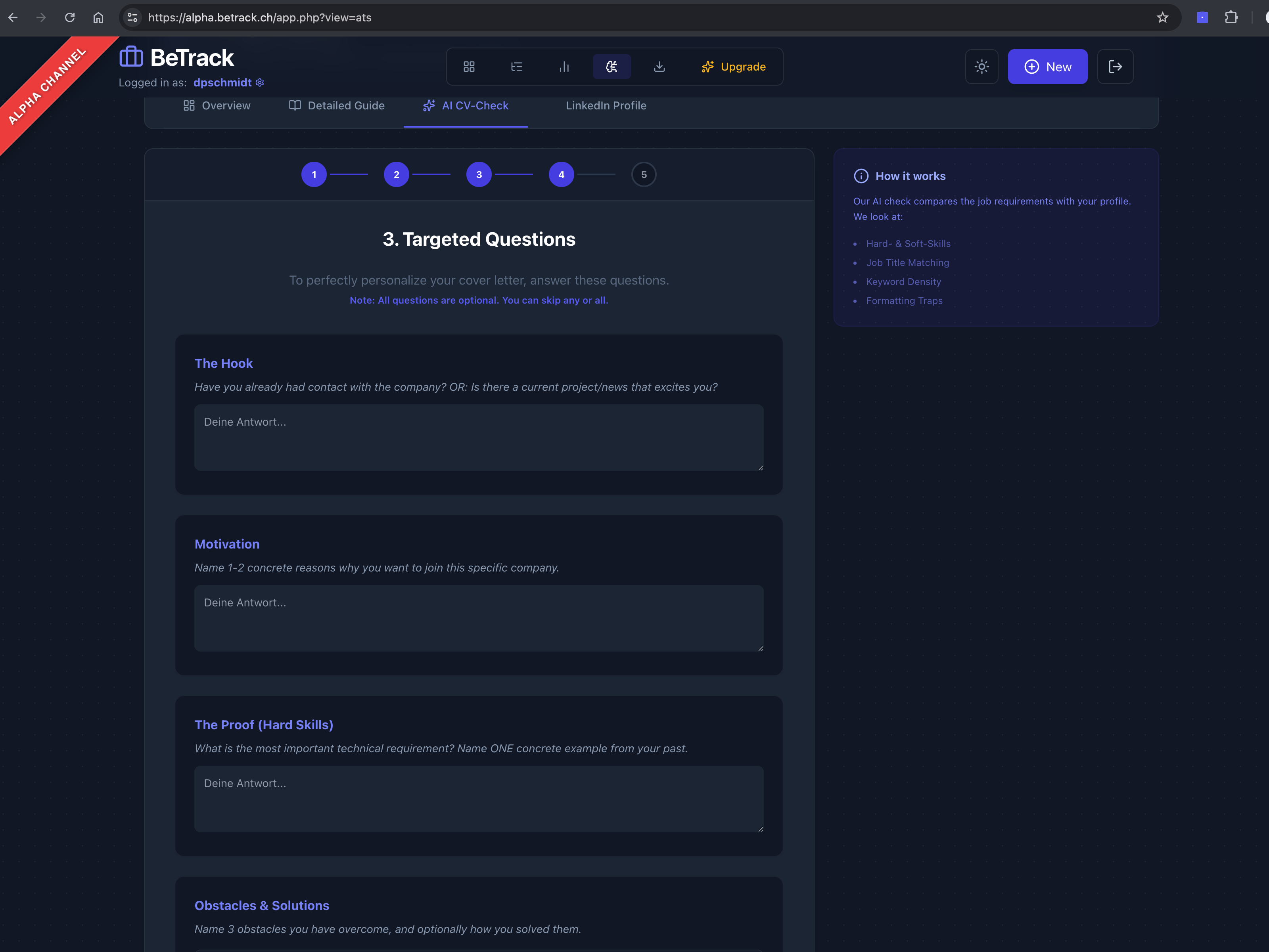 BeTrack gallery image